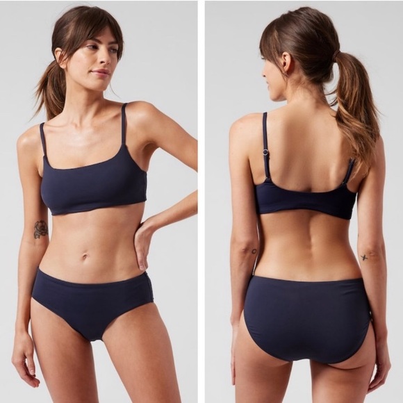 NWT! AThleta Dress Blue Scoop Bikini Top D-DD - Size Large - Picture 7 of 8